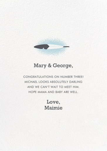 Airmail (Greeting) by Hello!Lucky - Back