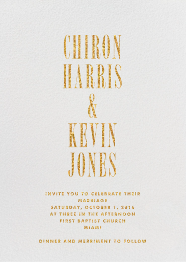 Quai I - Wedding Invitation by Paperless Post