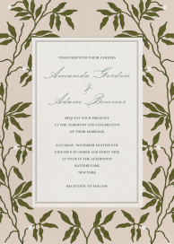 Knitted - Wedding Invitation by Schumacher