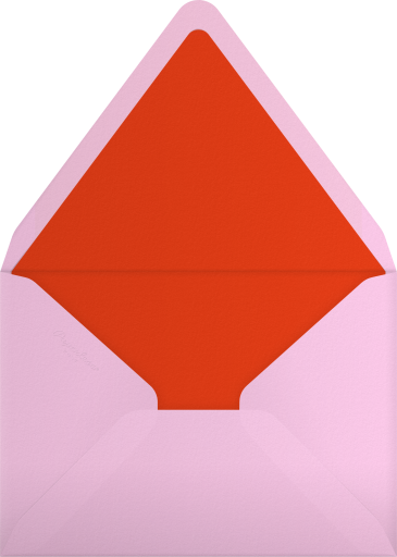 Drawn Ice Cream Sundae Invitation Envelope