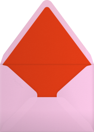 Drawn Ice Cream Sundae Invitation Envelope