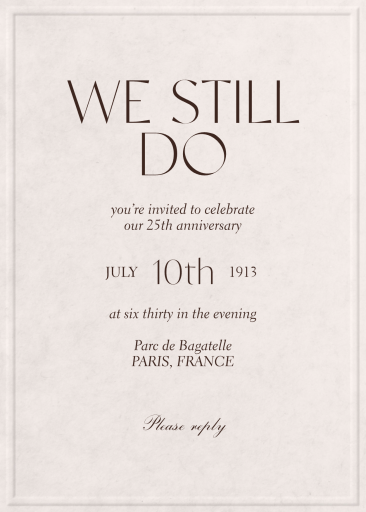 The Archivist - Celebration Invitation by Paperless Post