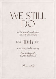 The Archivist - Celebration Invitation by Paperless Post