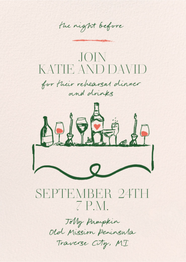 Take a Sip - Invitation by Pulp Templates Co.