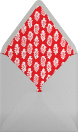 Cursive Holidays - Linda and Harriett Envelope