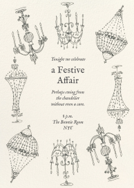 Lámparas de araña de Carly Kuhn