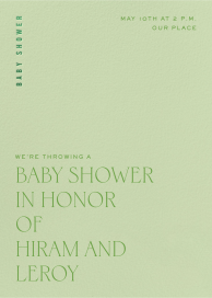 Ceremony - Baby Shower Invitation by Paperless Post