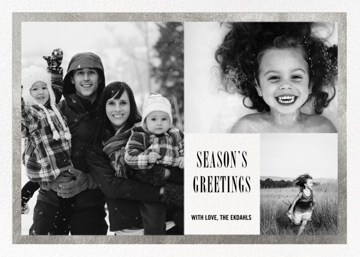 Bordure - Holiday Card by Paperless Post