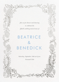 Botanical Lace - 50th Anniversary Invitation by Rifle Paper Co.