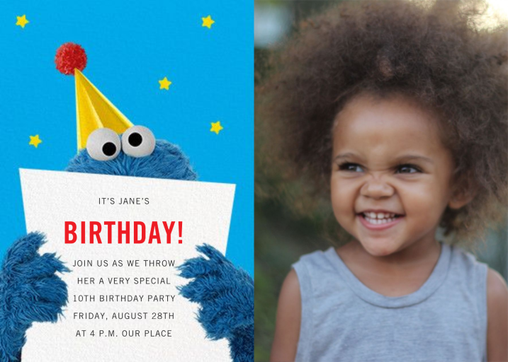 A Monster of a Birthday Photo by Sesame Street