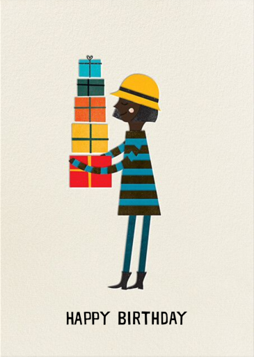 Birthday Girl (Blanca Gómez) - Birthday Card by Red Cap Cards