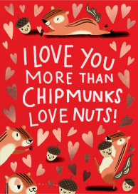 Nuts Over You - Valentine's Day Card by Hello!Lucky