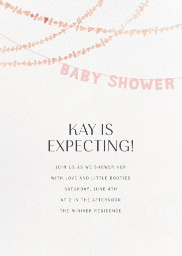 Shower Shapes - Baby Shower Invitation by Paperless Post