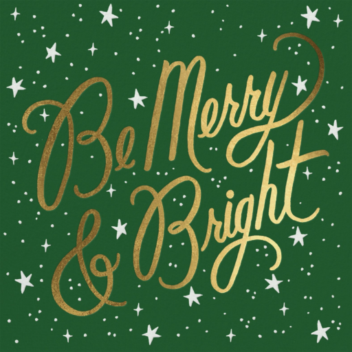Merry and Bright Script by Rifle Paper Co.