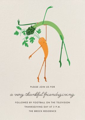 Waltz of the Vegetables - Paperless Post - Thanksgiving Invitations & Invitation Templates