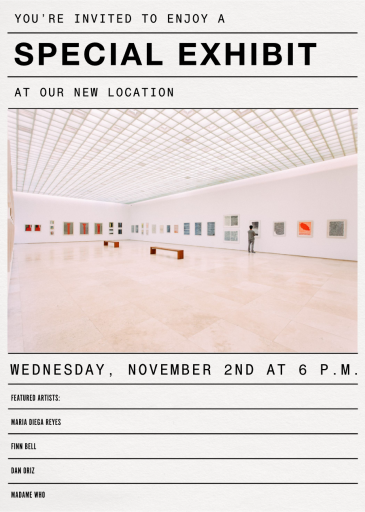 Detail Oriented - Art Exhibition Invitation by Paperless Post