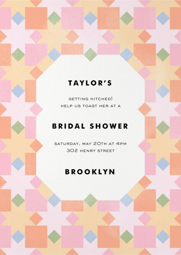 Appliqué All Day - Invitation by Paperless Post