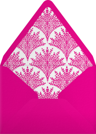 Fanned Frond - Carolina Herrera Envelope