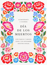 De Colores - Día de los Muertos Invitation by Paperless Post