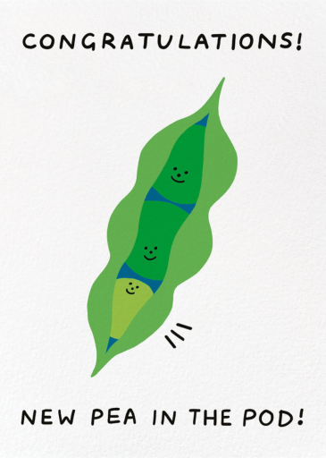 New Pea in the Pod (Holly St Clair) by Wrap