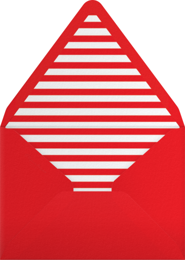 Jaunty Holiday (Multi-Photo) - Paperless Post Envelope
