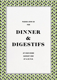 Hand Drawn Chevrons by Paperless Post