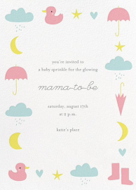 Little Duck's Big Splash - Baby Shower Invitation by Little Cube