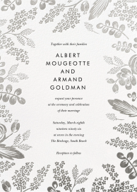 Heather and Lace - Wedding Invitation by Rifle Paper Co.