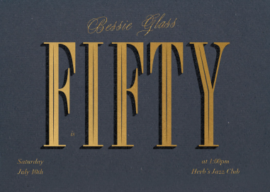 Gold Year by Paperless Post