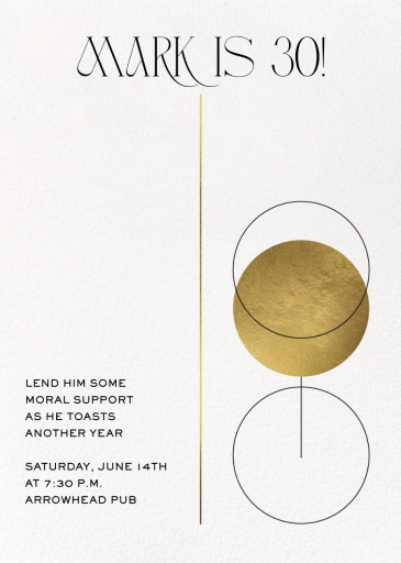 Stemware - Invitation by Paperless Post