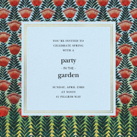 Climbing Poppies by Oscar de la Renta