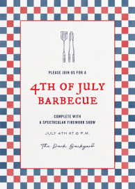 Red White and BBQ by Paperless Post