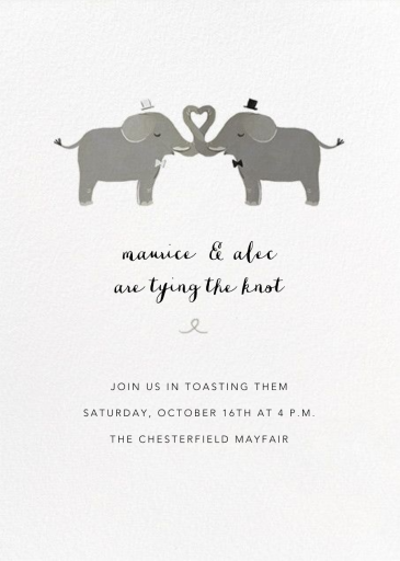 Trunk-Tied - Bridal Shower Invitation by Paperless Post