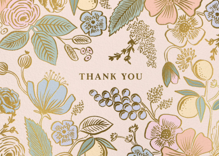 Colette Thank You - Stationery by Rifle Paper Co.
