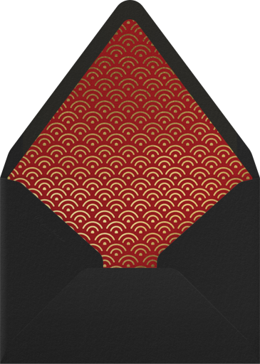 Year Of The Horse - Paperless Post Envelope