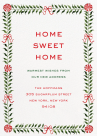 Peppermint Garland (Riley Sheehey) - Greeting Card by Dogwood Hill