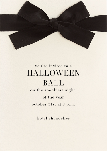 Cambon - Halloween Invitation by Paperless Post