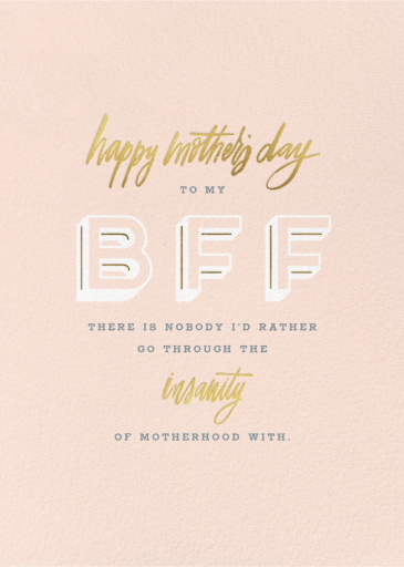 Mom to Mom - Mother's Day Card by 2021 Co.