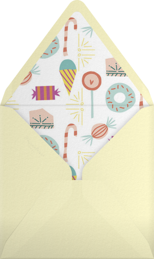 Candy Necklace - Little Cube Envelope