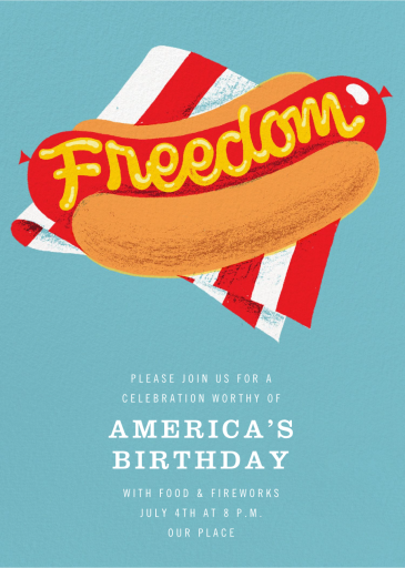 Freedom Frank - 4th of July Invitation by Paperless Post