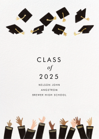 Caps Ahoy - Graduation Announcement by Rifle Paper Co.
