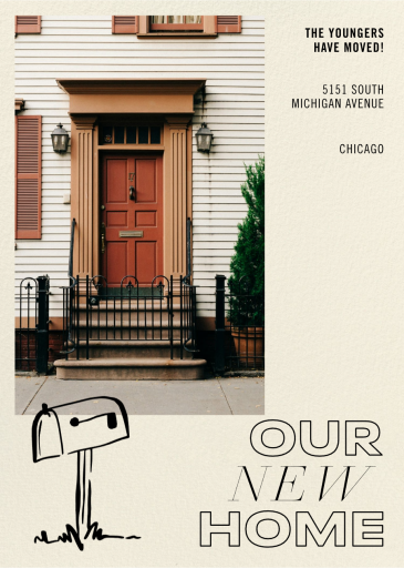 Doorstep Charm - Announcement by Paperless Post