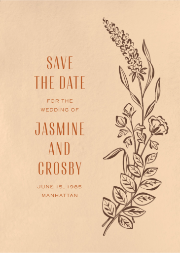 Wild Meadows - Save the Date by Paperless Post