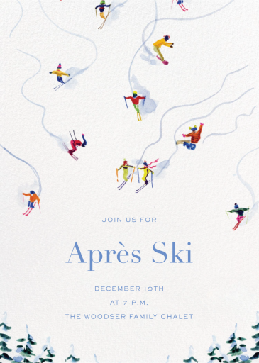 The Slope (Inslee Fariss) - Party Invitation by Dogwood Hill
