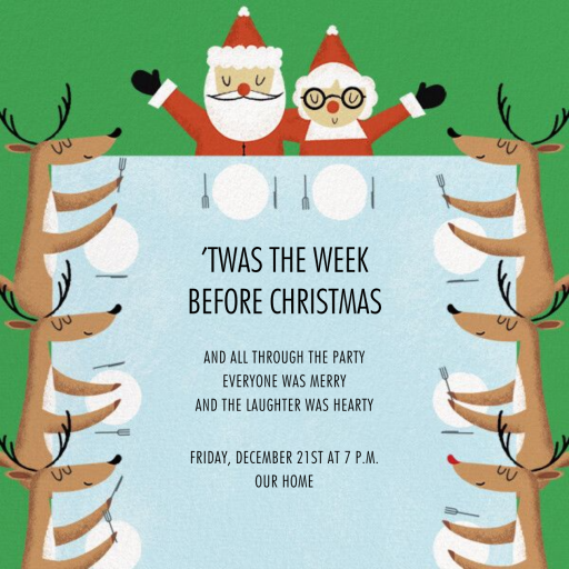 Family Meal - Invitation by Paperless Post