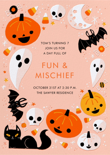Halloween Thrills - Birthday Invitation by Hello!Lucky