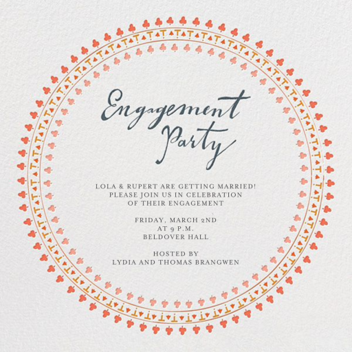 Are You Engaged - Invitation by Mr. Boddington's Studio