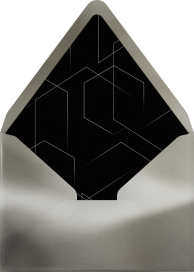 Geometric Lines - Paperless Post Envelope