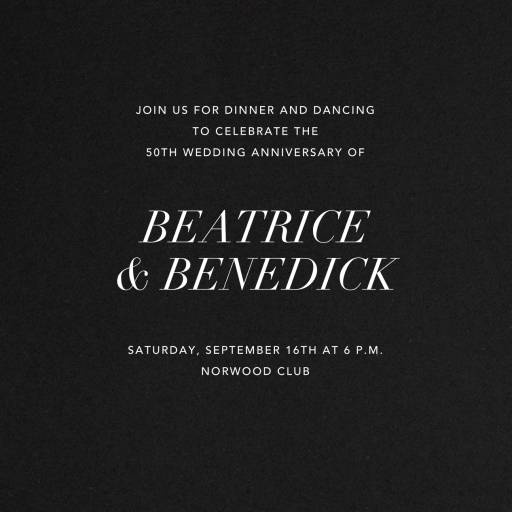 Love Struck - Photo - Invitation by Kelly Wearstler - Back