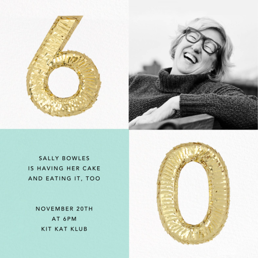 Shine Photo - Birthday Invitation by CONFETTISYSTEM